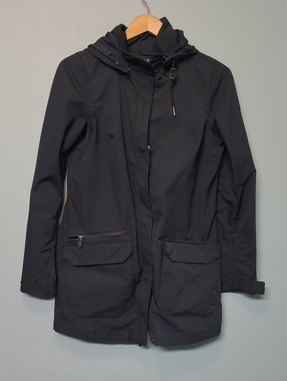 Columbia Women's Black Hooded Utility Jacket